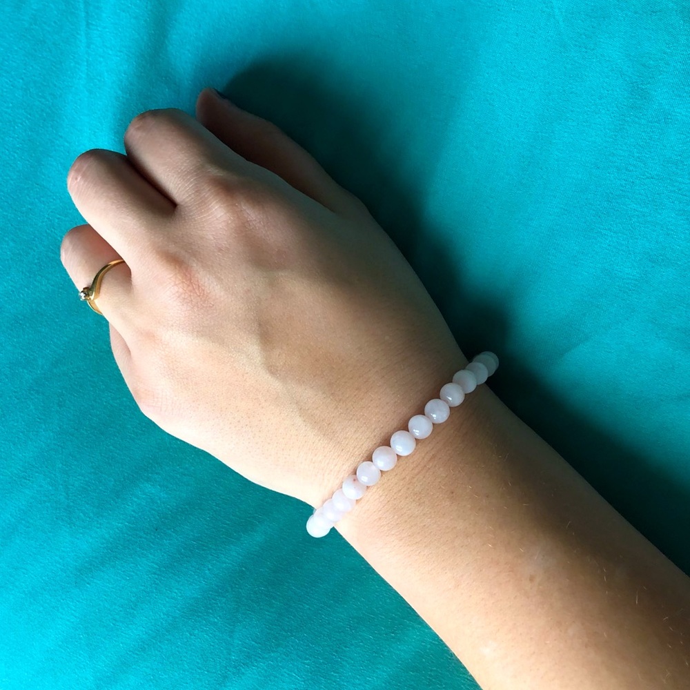 Rose quartz bracelet